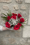 Bouquets de Roses Gypsophile