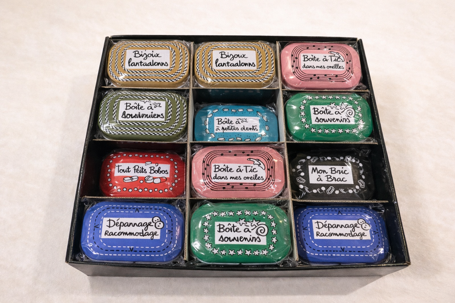Boîtes métalliques multi-usages