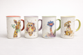 Mugs illustrés d'animaux
