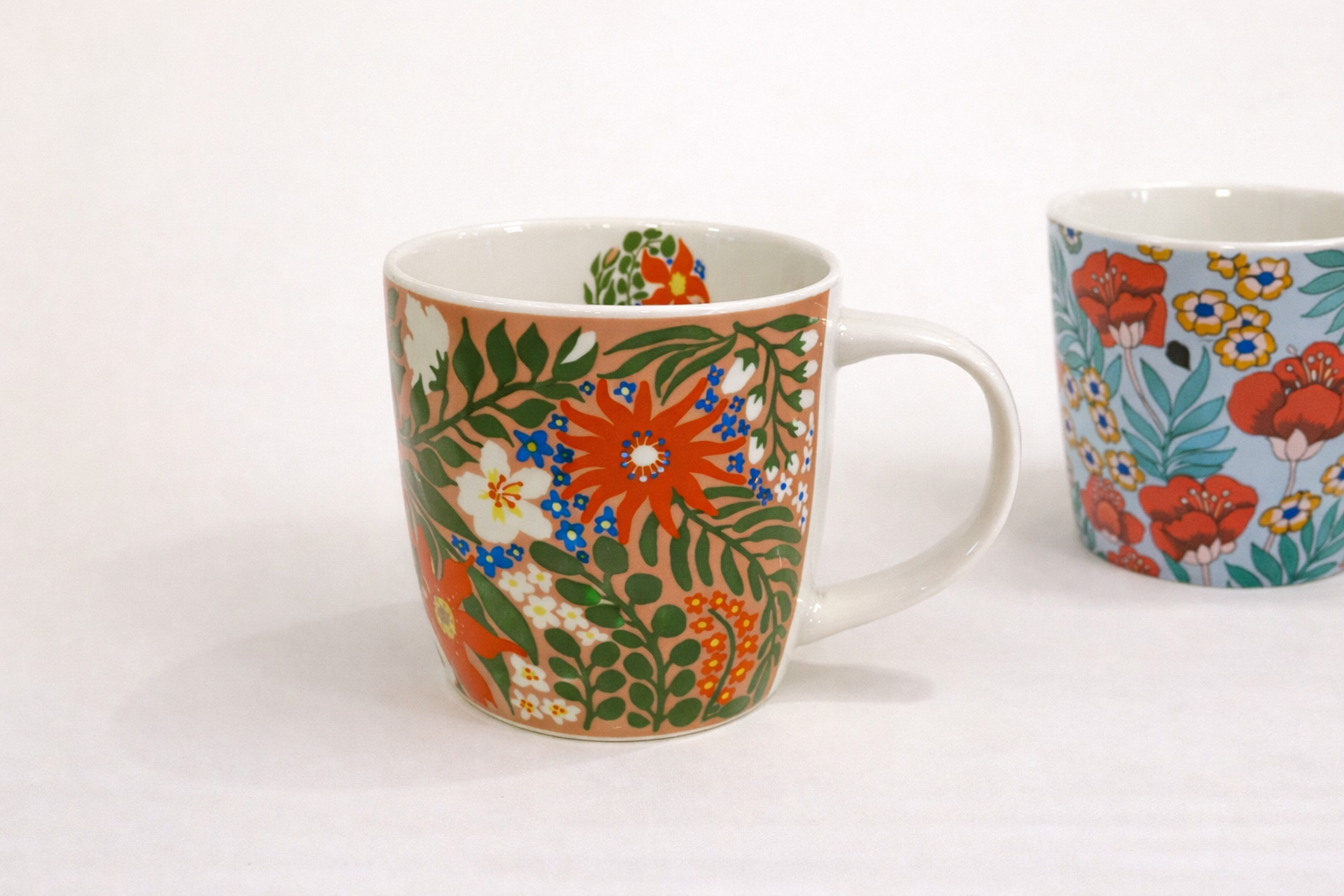 Tasse fleurie
