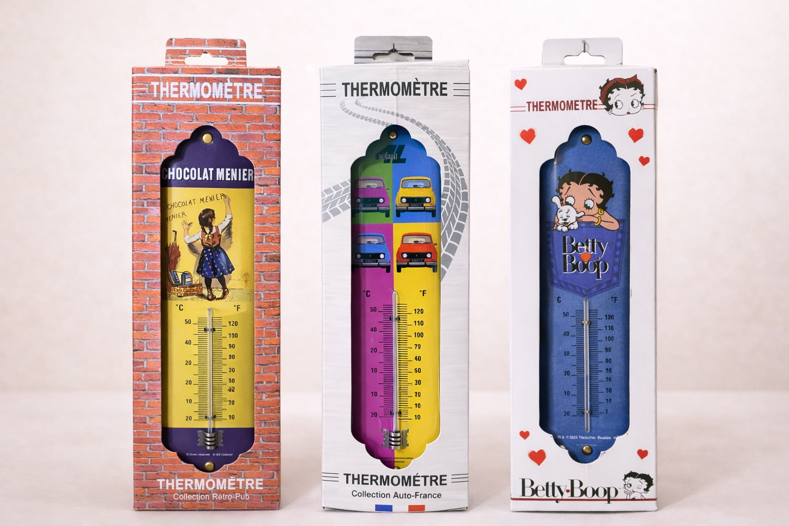 Thermomètres style rétro