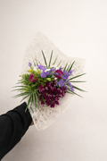 Bouquet tiges violet