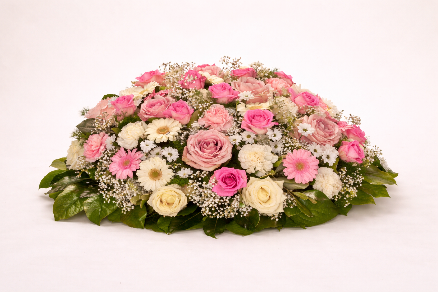 Composition florale rose