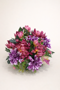 Composition florale Rose & Violet