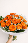 Bouquet de Roses orange 🌹🧡